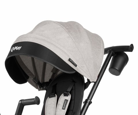 Rowerek Trójkołowy Nova Niello Grey Qplay Rowerek Trójkołowy Nova Niello Grey Qplay