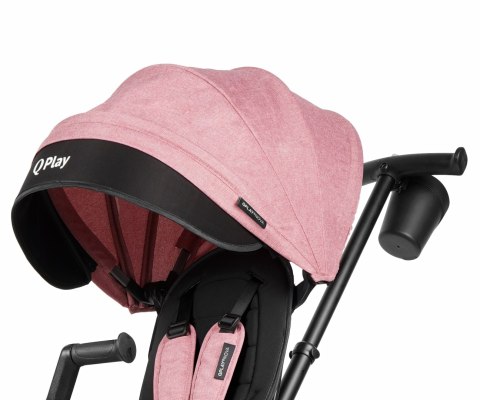 Rowerek Trójkołowy Nova Niello Pink Qplay Rowerek Trójkołowy Nova Niello Pink Qplay
