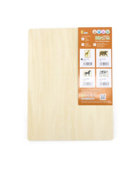 Viga 44605 Puzzle na podkładcez uchwytami - Żyrafa Viga 44605 Puzzle na podkładcez uchwytami - Żyrafa