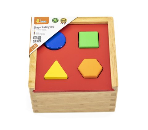 Viga 50844 Klocki z sorterem kształtów - figury geometryczne Viga 50844 Klocki z sorterem kształtów - figury geometryczne
