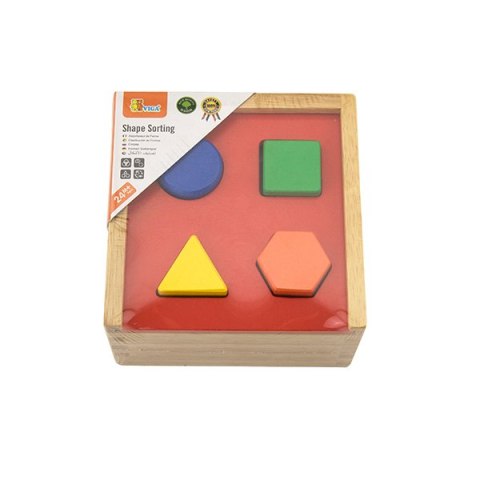 Viga 50844 Klocki z sorterem kształtów - figury geometryczne Viga 50844 Klocki z sorterem kształtów - figury geometryczne