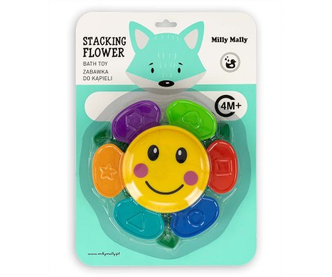 Zabawka do wody Kwiatek - Stacking flower - 0695 Milly Mally Zabawka do wody Kwiatek - Stacking flower - 0695 Milly Mally