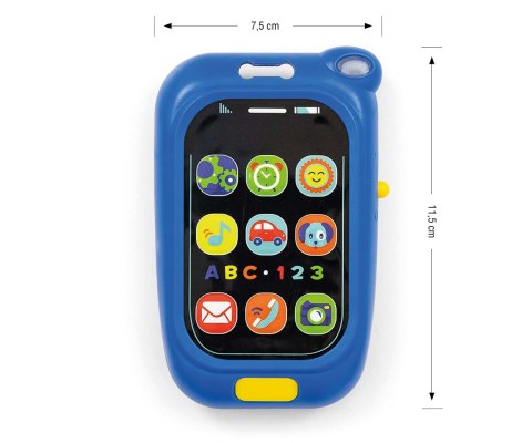 Zabawka muzyczna Pierwszy telefon - First phone BLUE Milly Mally Zabawka muzyczna Pierwszy telefon - First phone BLUE Milly Mally