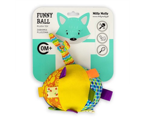 Zabawka pluszowa Piłka - Funny ball - 2992 Milly Mally Zabawka pluszowa Piłka - Funny ball - 2992 Milly Mally