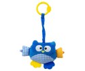 Zawieszka pluszowa Sówka - Cutie owl - 2881 BLUE Milly Mally