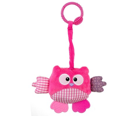 Zawieszka pluszowa Sówka - Cutie owl - 2881 PINK Milly Mally Zawieszka pluszowa Sówka - Cutie owl - 2881 PINK Milly Mally