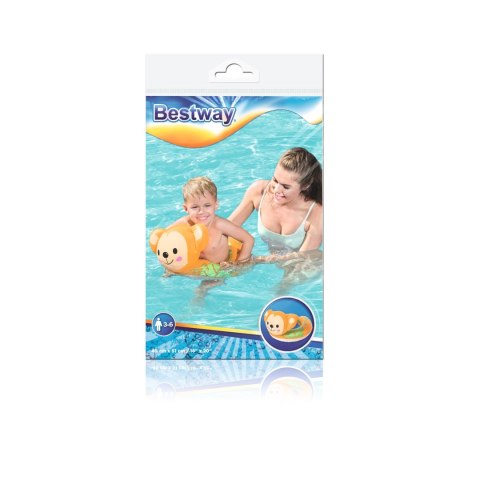 Bestway 36112 Kółko do pływania Małpka 45cm x 51cm Bestway 36112 Kółko do pływania Małpka 45cm x 51cm