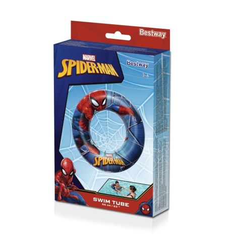 Bestway 98003 Spider-Man Kółko do pływania 56cm Bestway 98003 Spider-Man Kółko do pływania 56cm