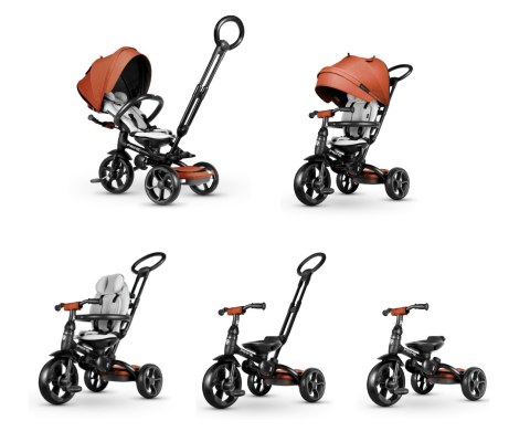 Rowerek Trójkołowy New Prime Orange Qplay Rowerek Trójkołowy New Prime Orange Qplay