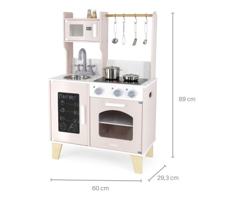 Viga 44082 PolarB Kuchnia z tablicą - różowa Viga 44082 PolarB Kuchnia z tablicą - różowa