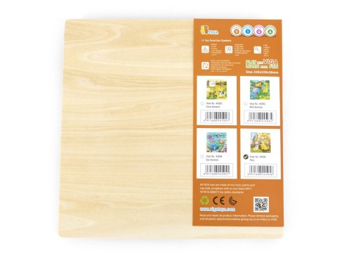 Viga 44595 Puzzle z uchwytami - zwierzęta Viga 44595 Puzzle z uchwytami - zwierzęta