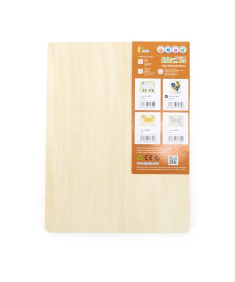 Viga 44610 Puzzle na podkładce z uchwytami - Kogut Viga 44610 Puzzle na podkładce z uchwytami - Kogut