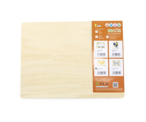 Viga 44611 Puzzle na podkładce z uchwytami - Pies Viga 44611 Puzzle na podkładce z uchwytami - Pies