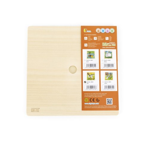 Viga 44623 Puzzle na podkładce 9 elementów - Krowa Viga 44623 Puzzle na podkładce 9 elementów - Krowa