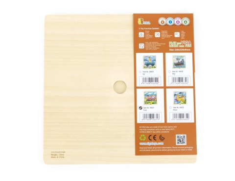 Viga 44631 Puzzle na podkładce 9 elementów - pociąg Viga 44631 Puzzle na podkładce 9 elementów - pociąg