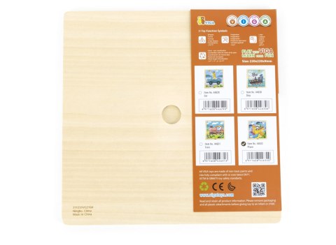 Viga 44632 Puzzle na podkładce 9 elementów - samolot Viga 44632 Puzzle na podkładce 9 elementów - samolot