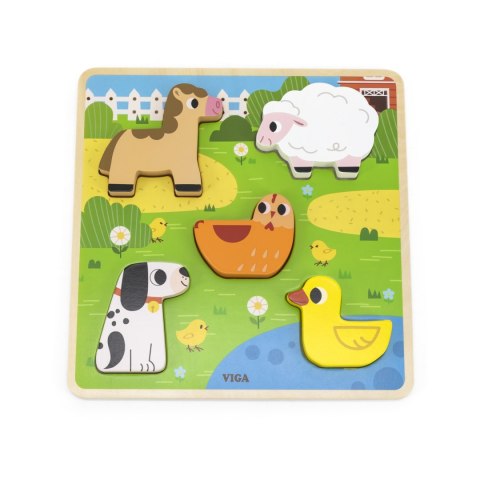 Viga 44662 Drewniane puzzle - Farma Viga 44662 Drewniane puzzle - Farma
