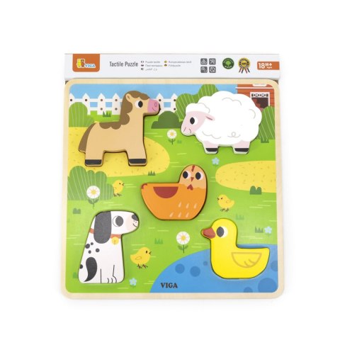 Viga 44662 Drewniane puzzle - Farma Viga 44662 Drewniane puzzle - Farma