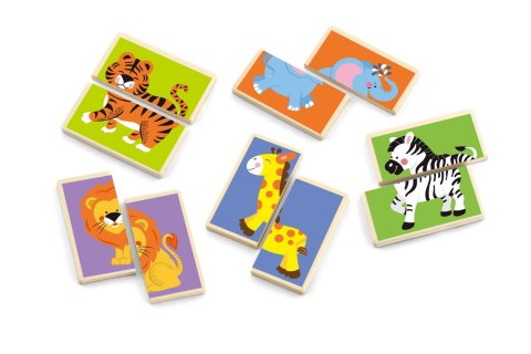Viga 50842 Puzzle dopasowanka - dzikie zwierzęta Viga 50842 Puzzle dopasowanka - dzikie zwierzęta