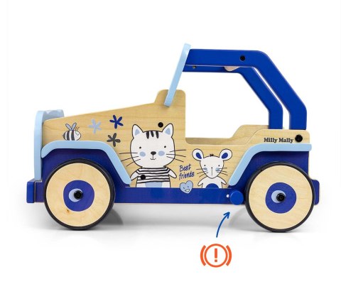 Zabawka Chodzik-Pchacz dla dzieci Explorer Cat and Mouse Milly Mally Zabawka Chodzik-Pchacz dla dzieci Explorer Cat and Mouse Milly Mally
