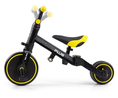 Rowerek 4w1 Optimus Plus Black Milly Mally Rowerek 4w1 Optimus Plus Black Milly Mally