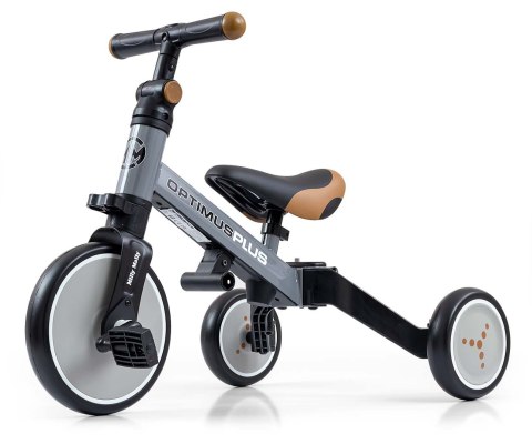 Rowerek 4w1 Optimus Plus Grey Milly Mally Rowerek 4w1 Optimus Plus Grey Milly Mally