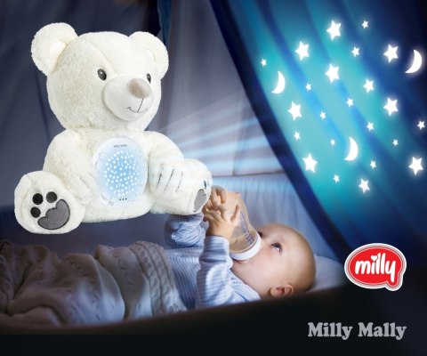 Zabawka pluszowa z Projektorem Milly Bear Milly Mally Zabawka pluszowa z Projektorem Milly Bear Milly Mally