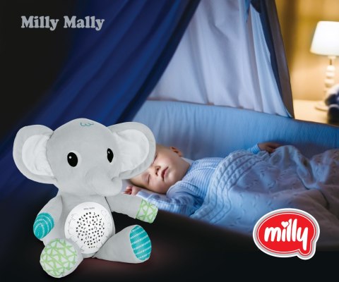 Zabawka pluszowa z Projektorem Milly Elephant Milly Mally Zabawka pluszowa z Projektorem Milly Elephant Milly Mally