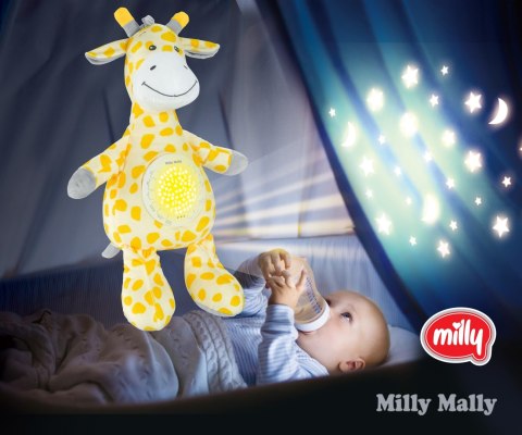Zabawka pluszowa z Projektorem Milly Giraffe Milly Mally Zabawka pluszowa z Projektorem Milly Giraffe Milly Mally
