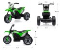 Pojazd na akumulator Motocykl HONDA CRF 450R Green Milly Mally