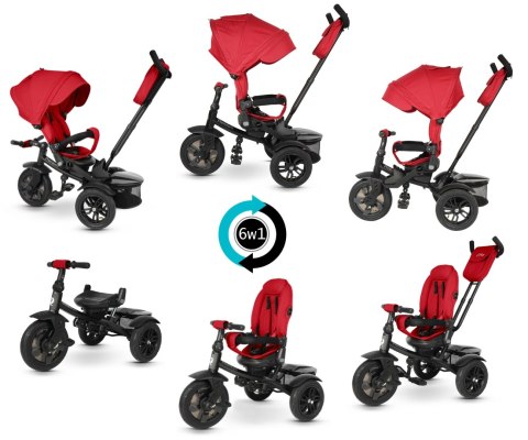 Rowerek Trójkołowy Premium Red Qplay Rowerek Trójkołowy Premium Red Qplay