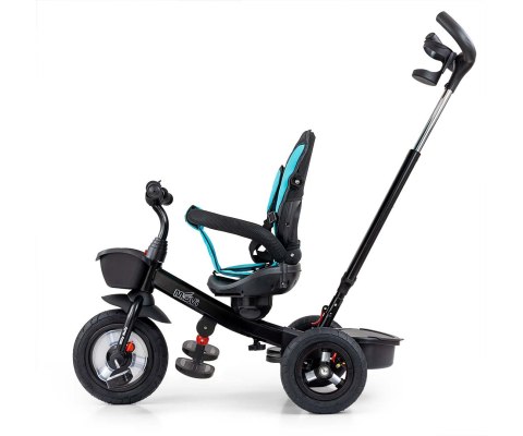Rowerek Trójkołowy Movi Black-Mint Milly Mally Rowerek Trójkołowy Movi Black-Mint Milly Mally