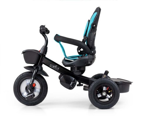 Rowerek Trójkołowy Movi Black-Mint Milly Mally Rowerek Trójkołowy Movi Black-Mint Milly Mally