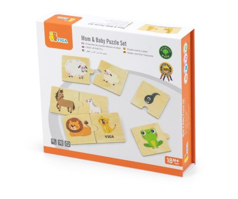 Viga 44648 Puzzle logiczne - mama i dziecko Viga 44648 Puzzle logiczne - mama i dziecko