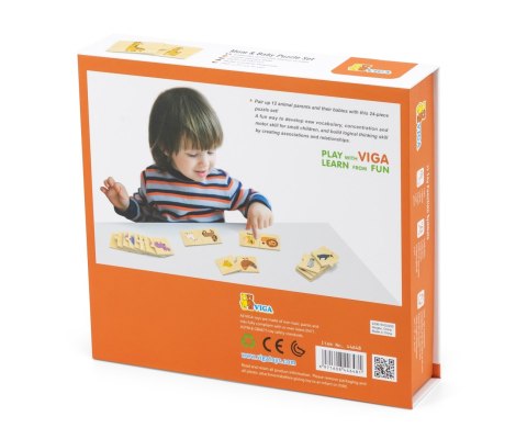 Viga 44648 Puzzle logiczne - mama i dziecko Viga 44648 Puzzle logiczne - mama i dziecko